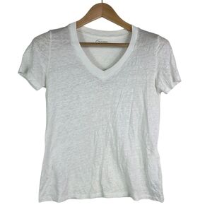 Falconeri Linen V neck basic tee